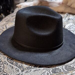 Classic Black Fedora Hat